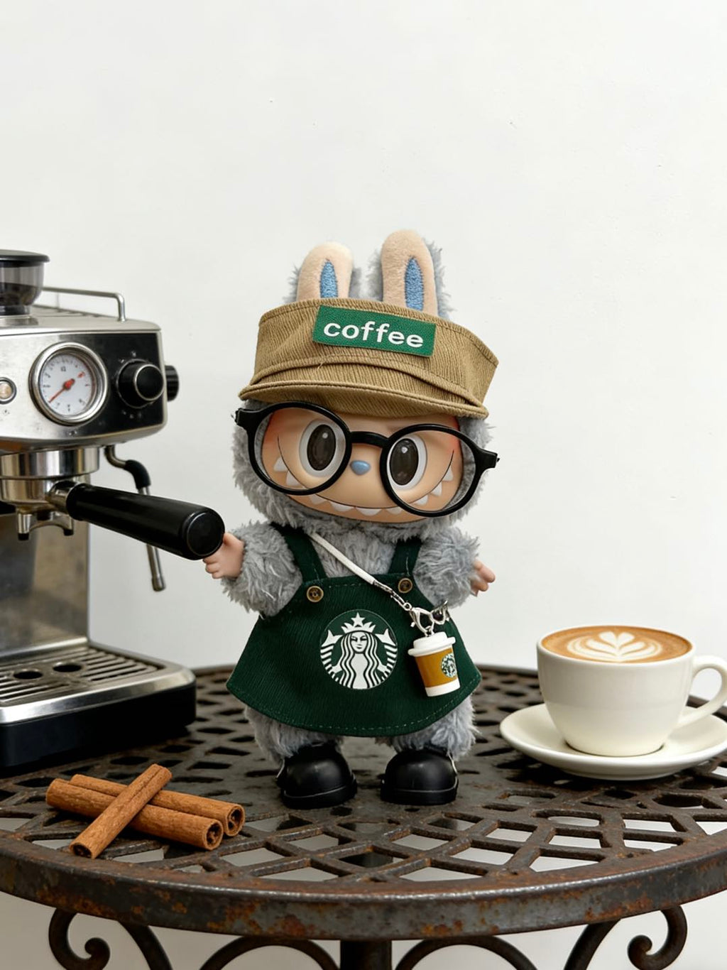 【Starbucks Apparel】Clothes for LABUBU Doll (NO Doll)