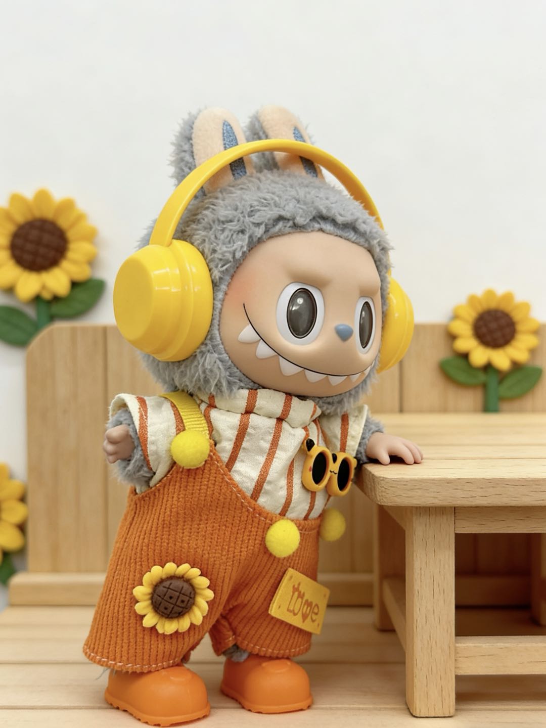 【Sunflower Bloom】Clothes for LABUBU Doll (NO Doll)