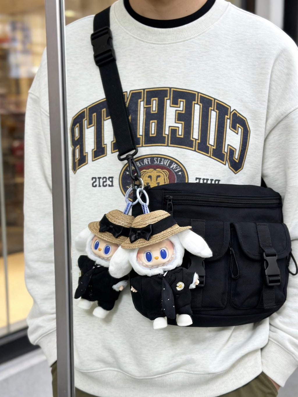 【Black Elegance Suit】Clothes for LABUBU Doll (NO Doll)