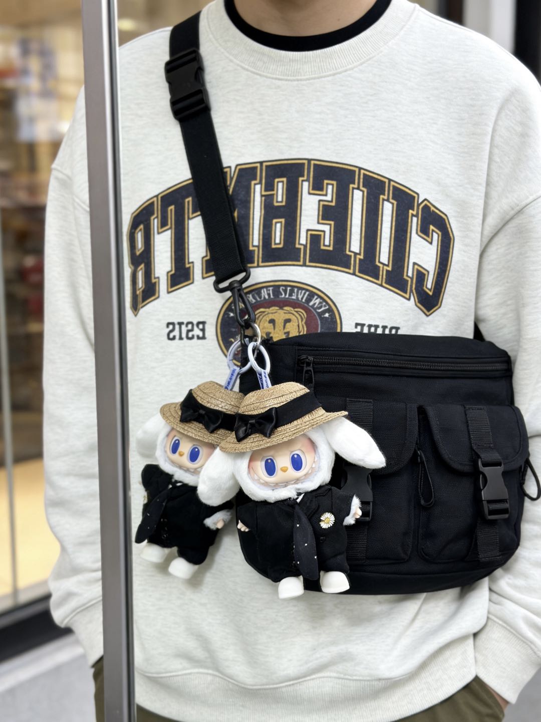 【Black Elegance Suit】Clothes for LABUBU Doll (NO Doll)