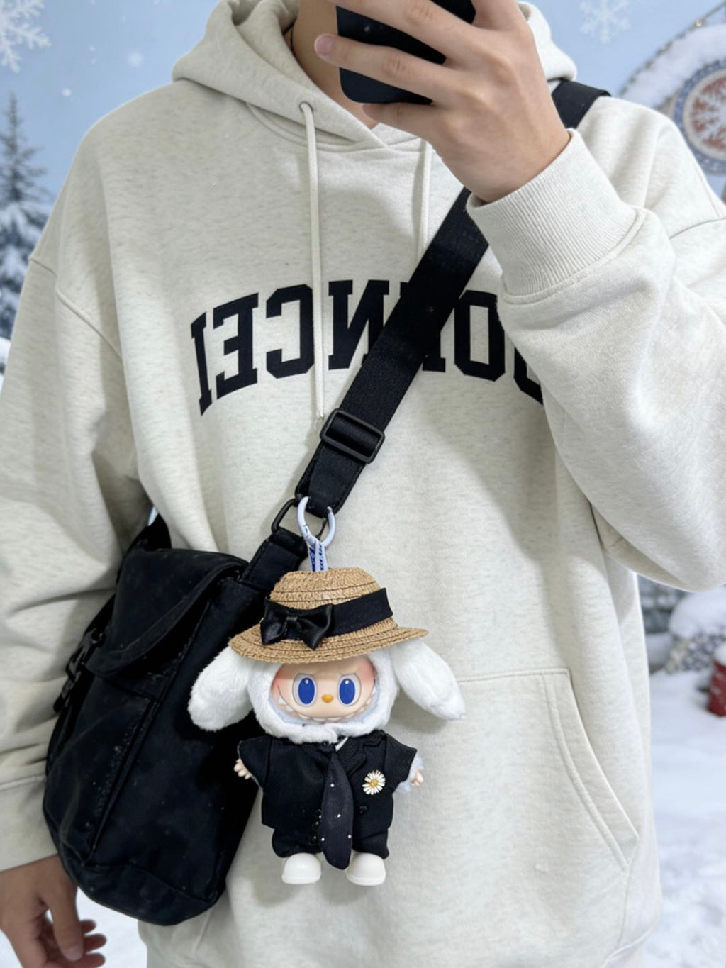 【Black Elegance Suit】Clothes for LABUBU Doll (NO Doll)