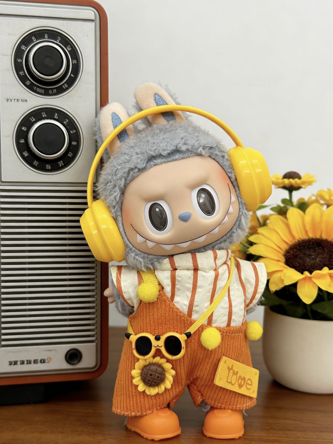 【Sunflower Bloom】Clothes for LABUBU Doll (NO Doll)