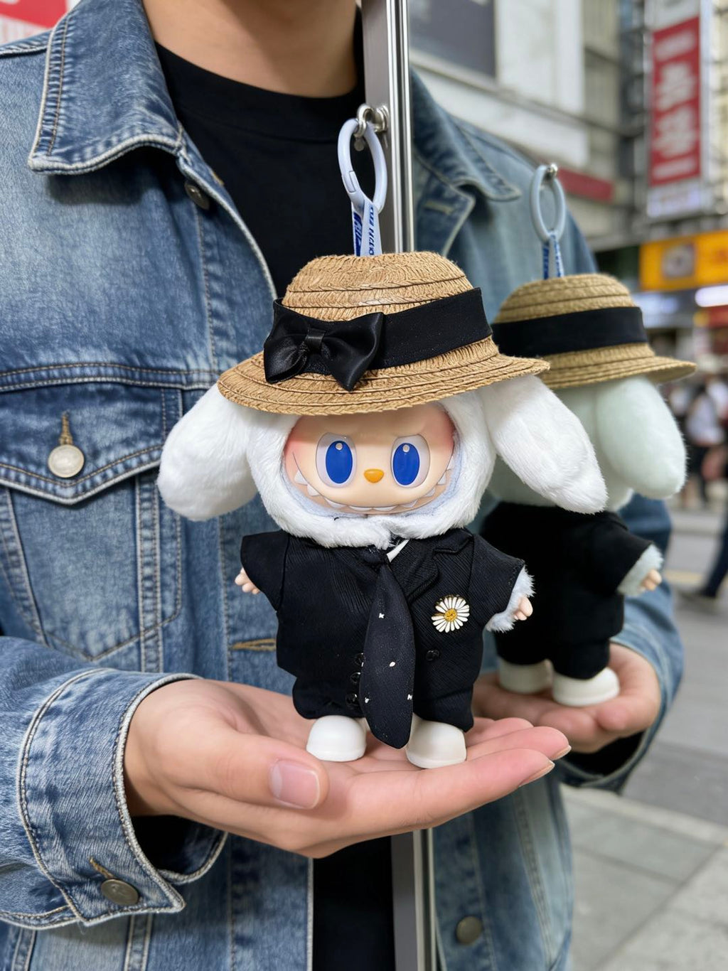 【Black Elegance Suit】Clothes for LABUBU Doll (NO Doll)