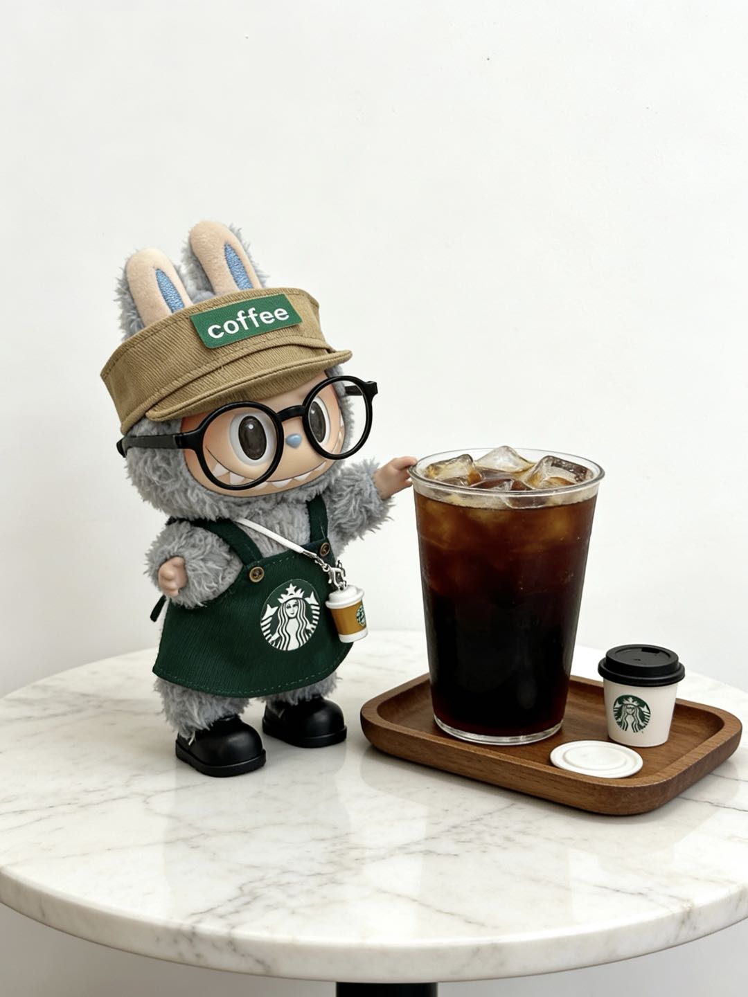【Starbucks Apparel】Clothes for LABUBU Doll (NO Doll)