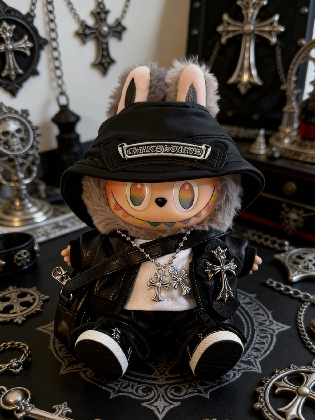 【Chrome Hearts】Clothes for LABUBU Doll (NO Doll)