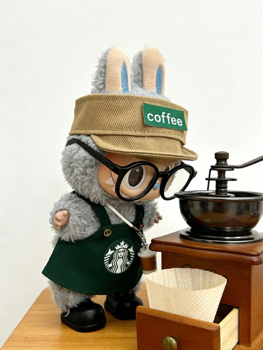 【Starbucks Apparel】Clothes for LABUBU Doll (NO Doll)