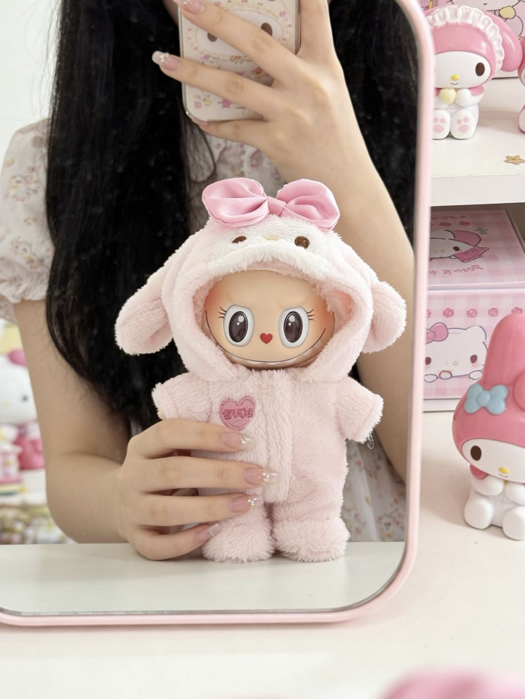 【Melody Cotton Puffer Coat】Clothes for LABUBU Doll (NO Doll)