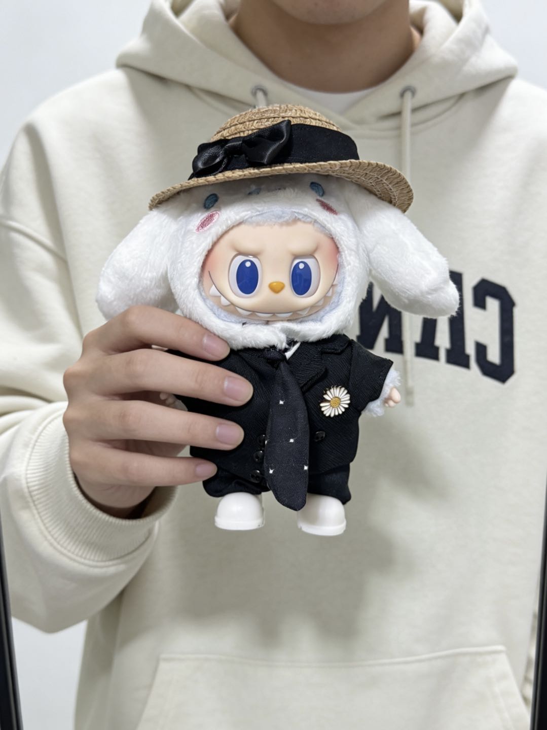 【Black Elegance Suit】Clothes for LABUBU Doll (NO Doll)