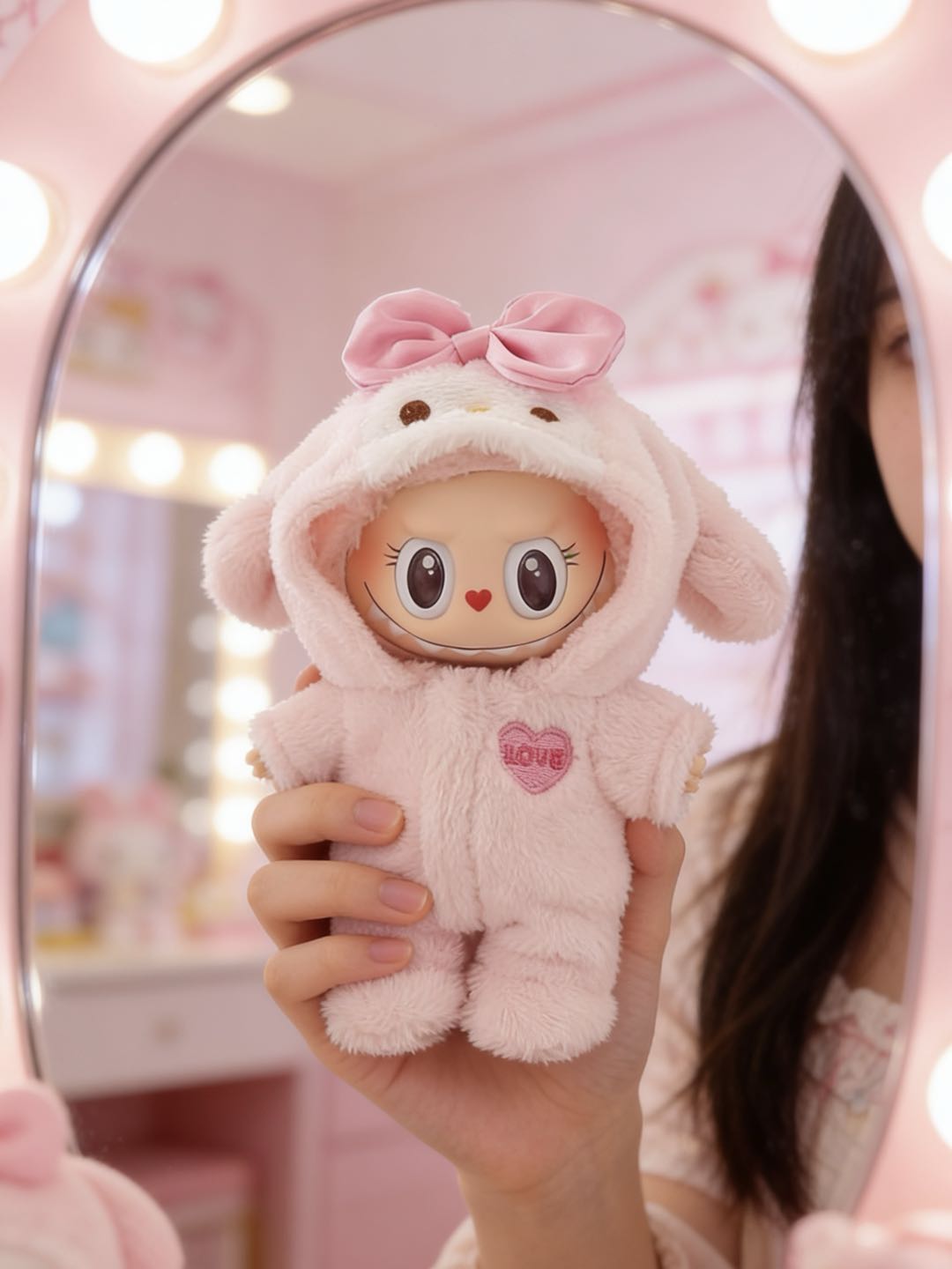 【Melody Cotton Puffer Coat】Clothes for LABUBU Doll (NO Doll)