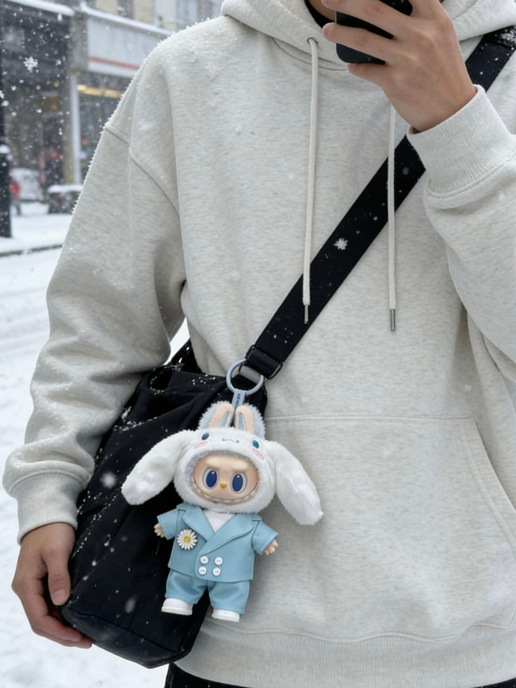 【GD Blue Suit】Clothes for LABUBU Doll (NO Doll)
