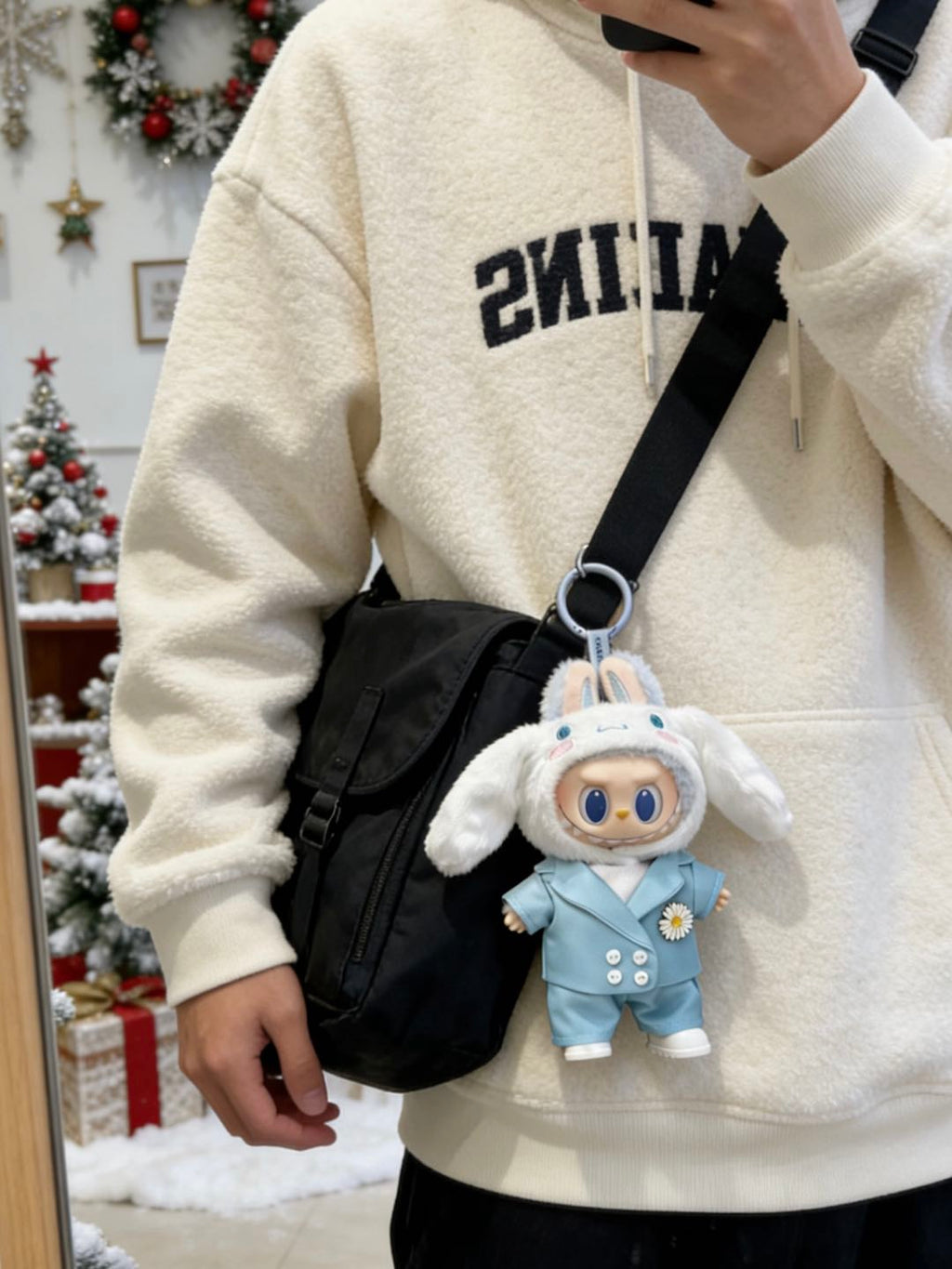 【GD Blue Suit】Clothes for LABUBU Doll (NO Doll)