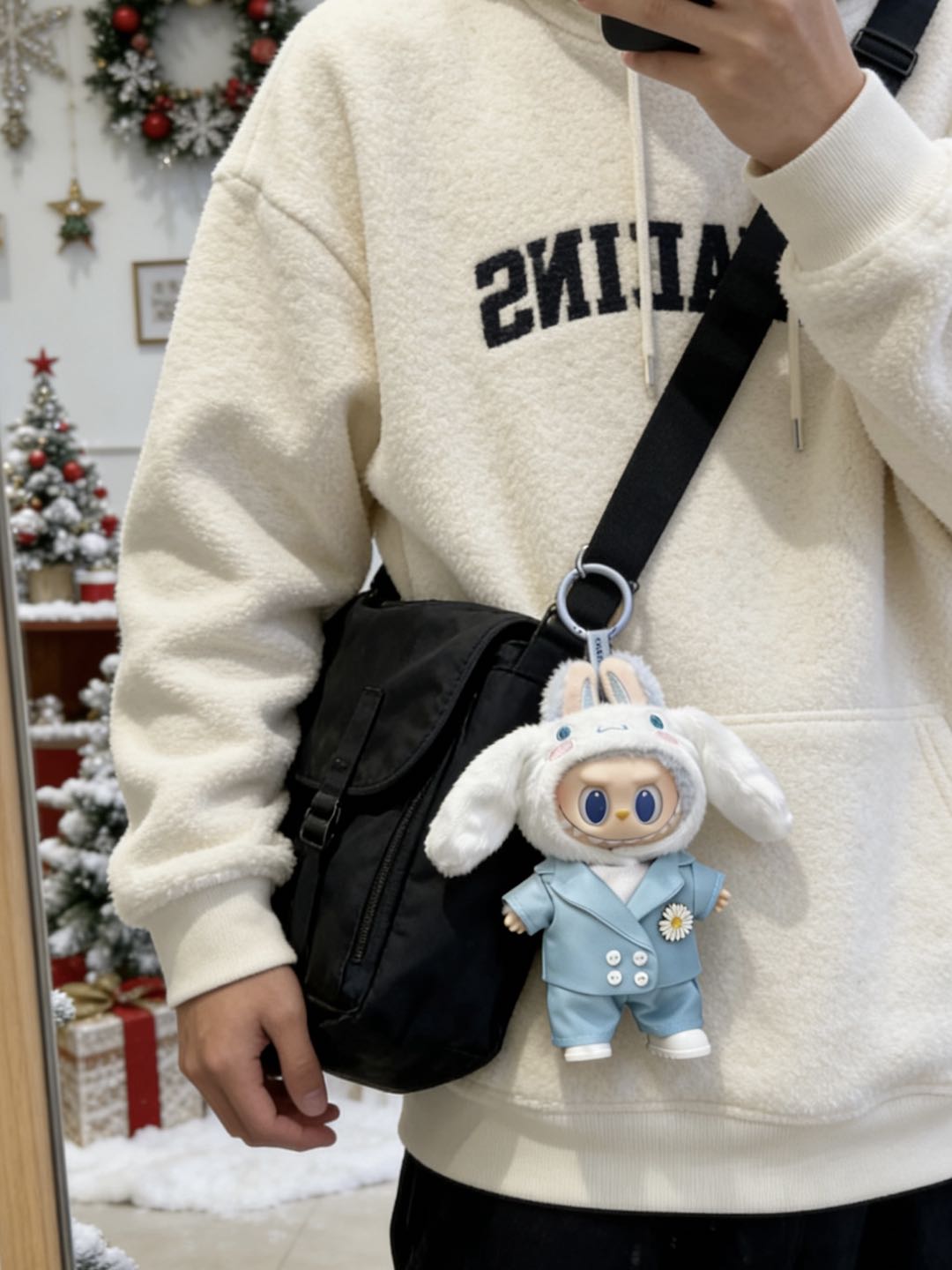 【GD Blue Suit】Clothes for LABUBU Doll (NO Doll)