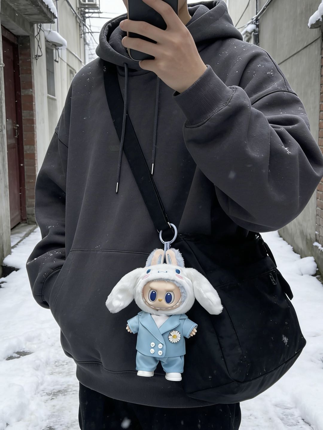 【GD Blue Suit】Clothes for LABUBU Doll (NO Doll)