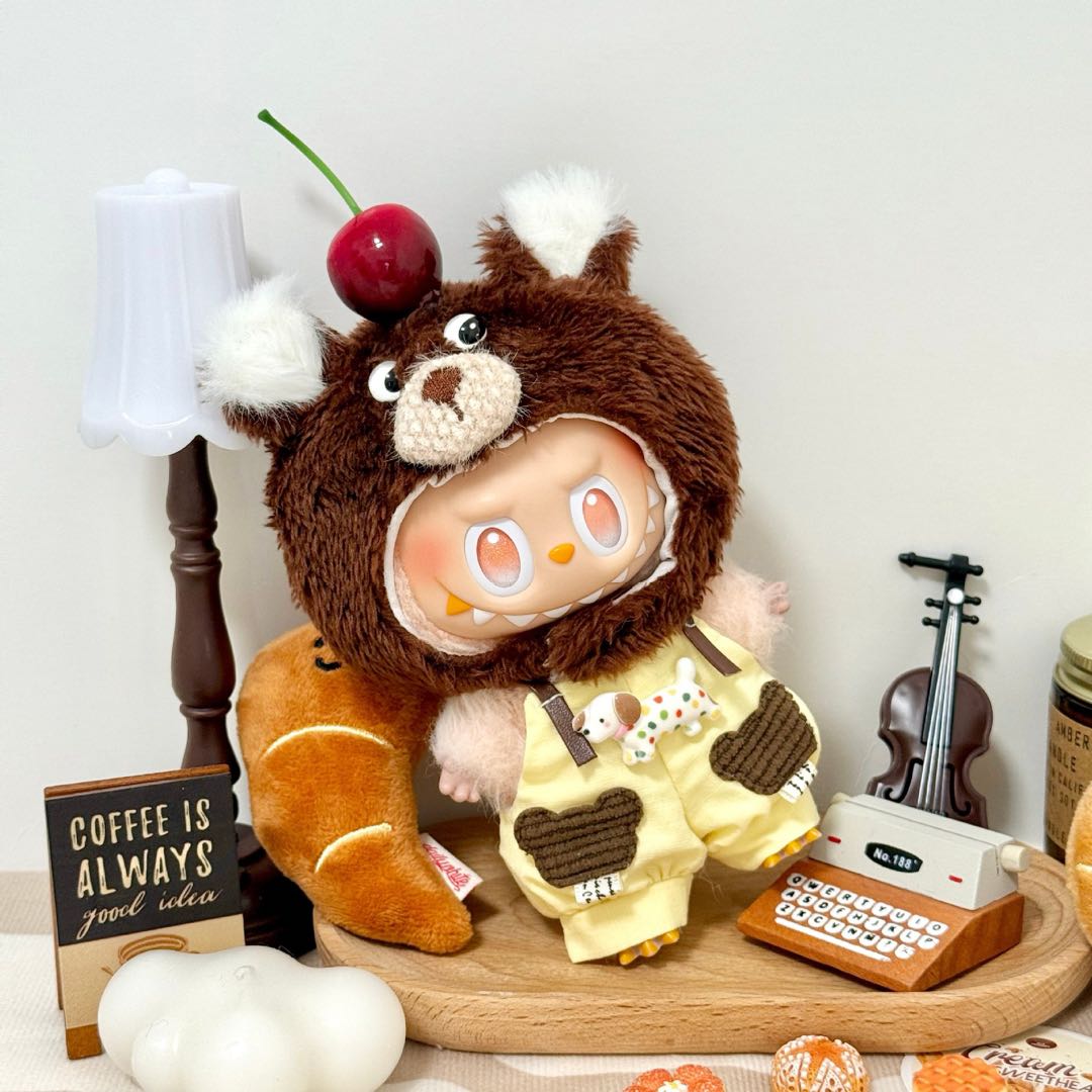 【Cherry Beary】Clothes for LABUBU Doll (NO Doll)