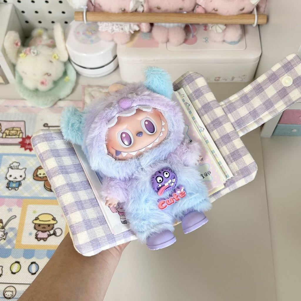 【Purple Little Monster】Clothes for LABUBU Doll (NO Doll)