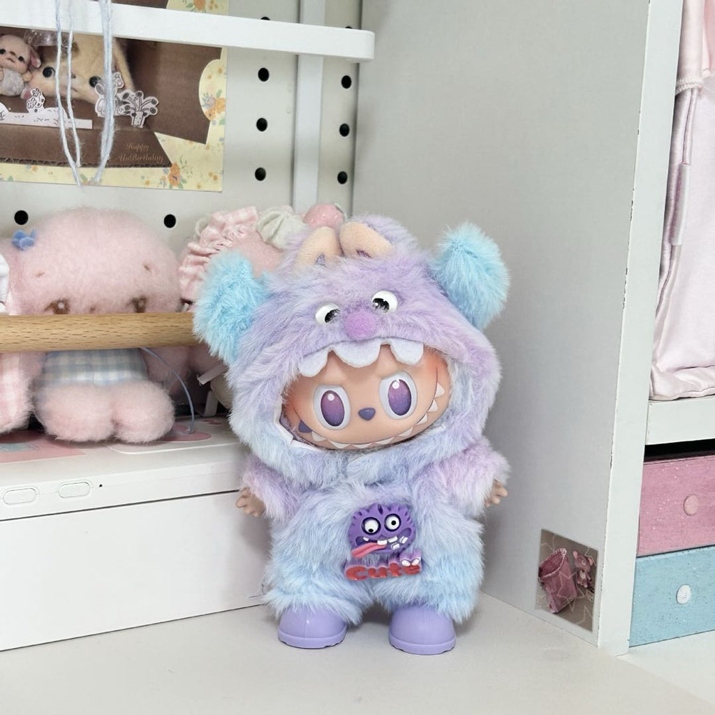 【Purple Little Monster】Clothes for LABUBU Doll (NO Doll)