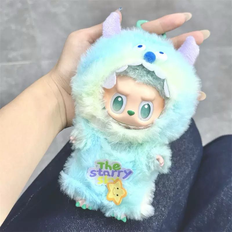 【Purple Little Monster】Clothes for LABUBU Doll (NO Doll)