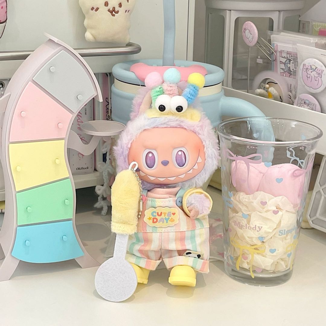 【Caterpillar Set】Clothes for LABUBU Doll (NO Doll)