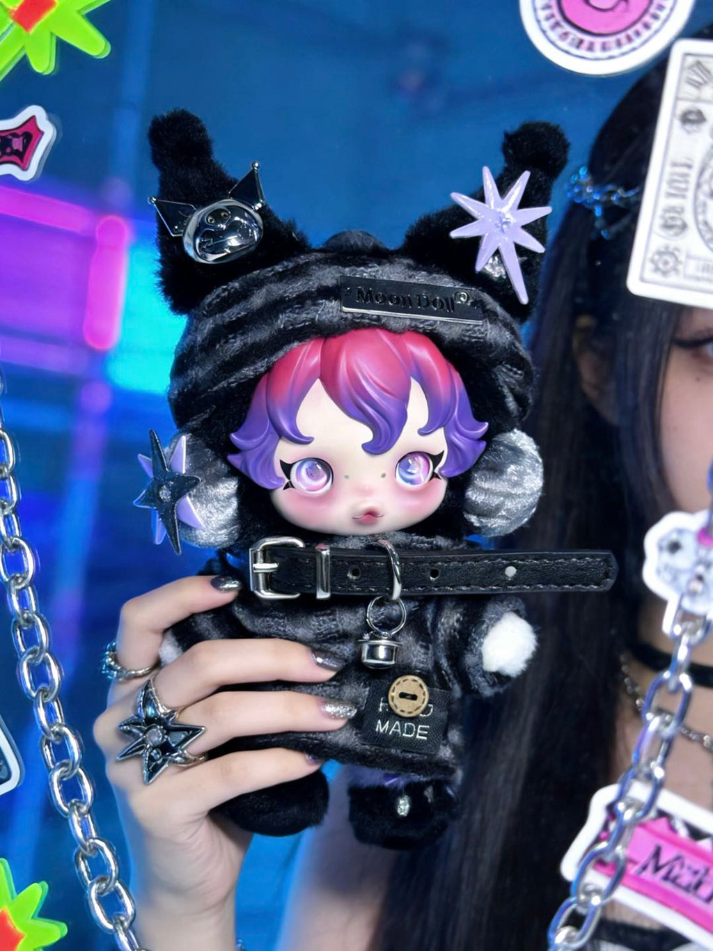 【Y2K fashion】Clothes for SKULLPANDA Doll (NO Doll)