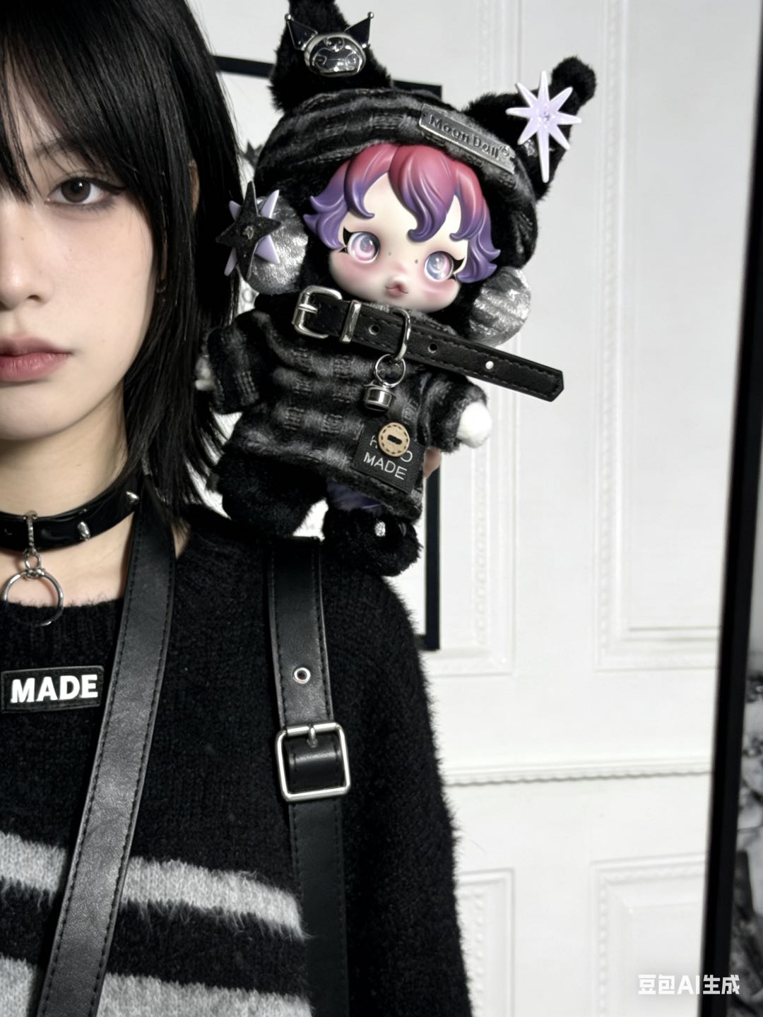 【Y2K fashion】Clothes for SKULLPANDA Doll (NO Doll)
