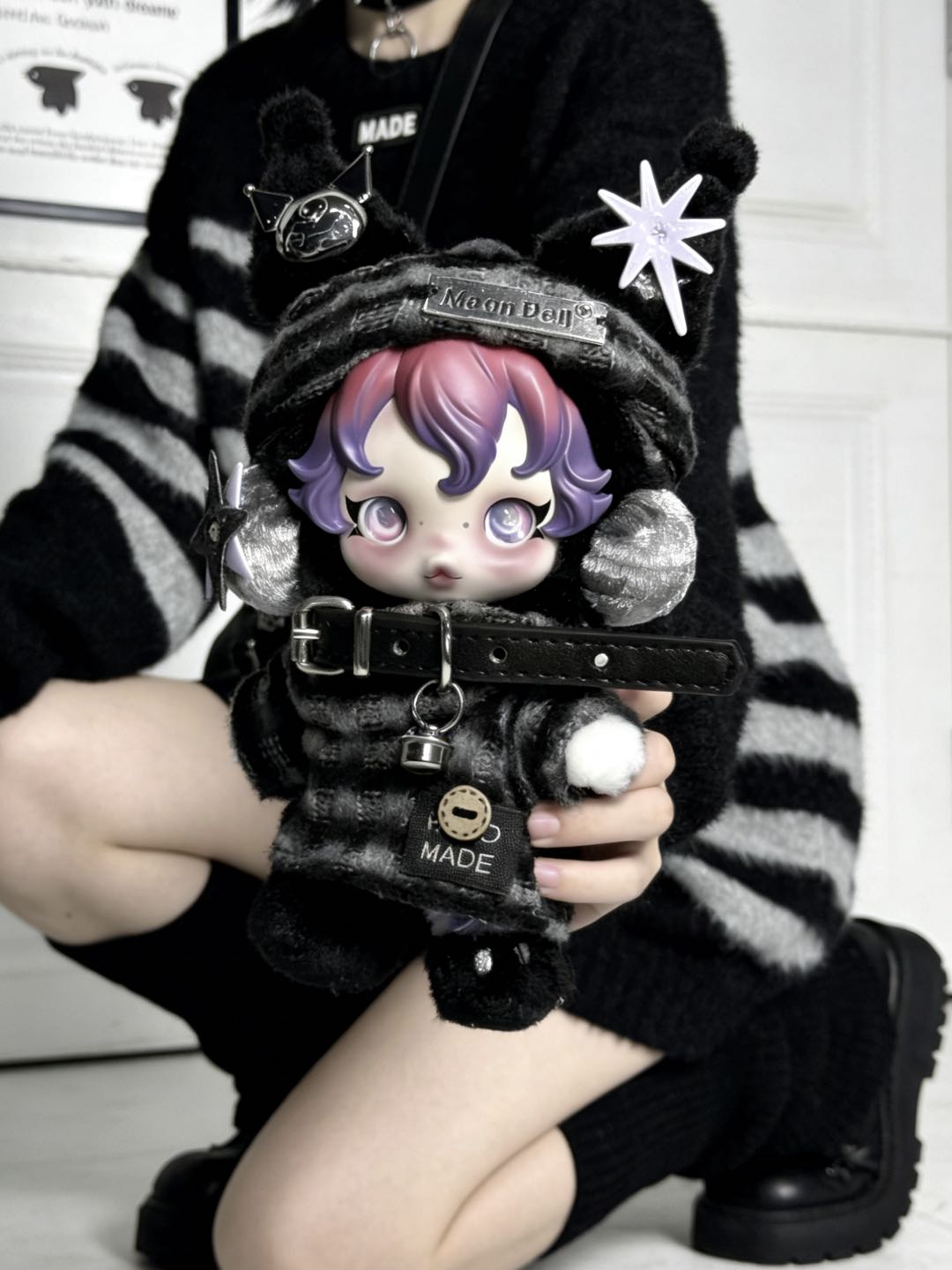 【Y2K fashion】Clothes for SKULLPANDA Doll (NO Doll)